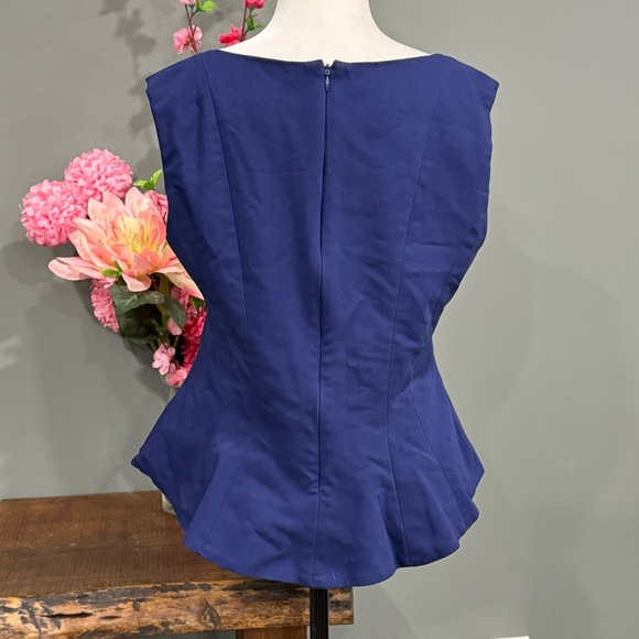 Philosophy Sleeveless Peplum Top - Picture 3 of 9